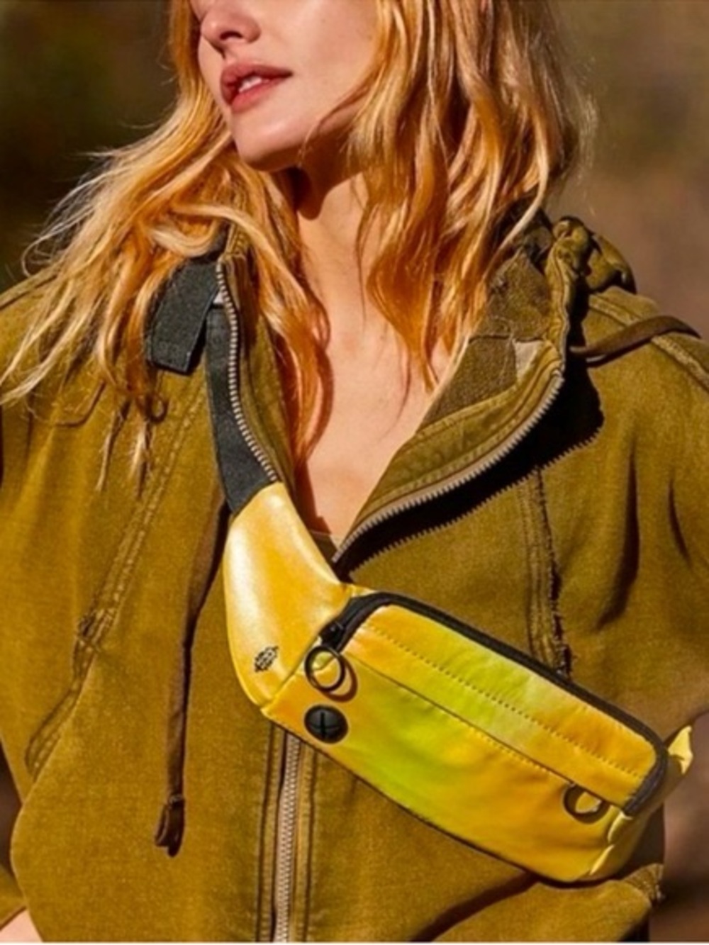Free People Movement Reflective Sling Belt Bag